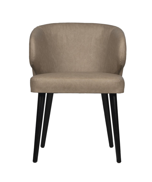 Fiori Sand 6206 mio vegan leather dining chair