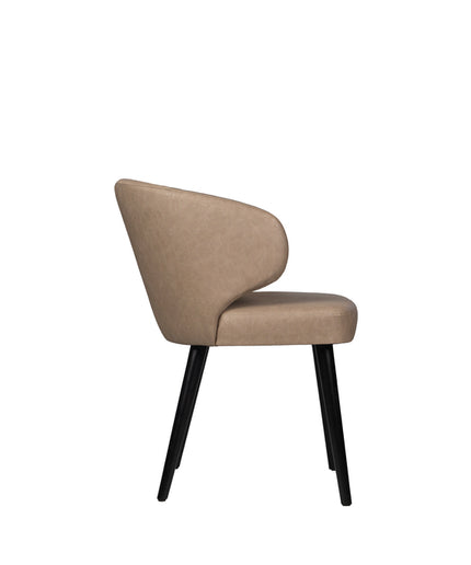 Fiori Sand 6206 mio vegan leather dining chair