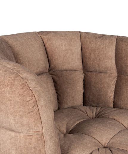 Fluffy fauteuil vogue 3 antelope gold base