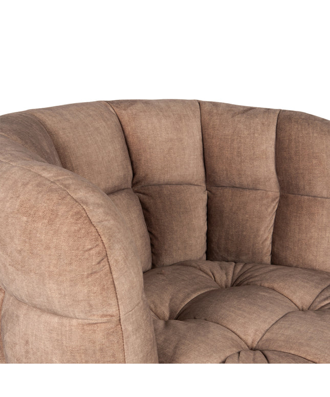 Fluffy fauteuil vogue 3 antelope gold base