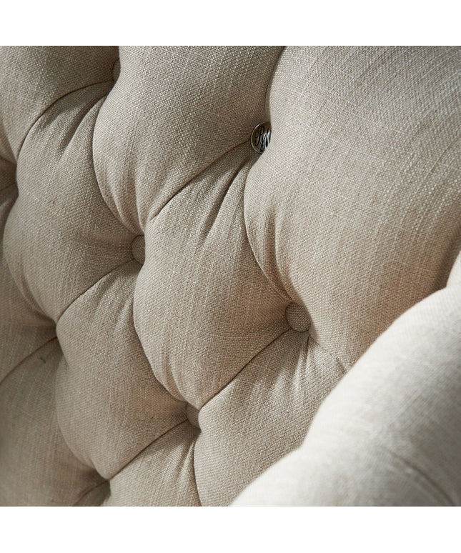 Franklin Park Wing Chair Linen Flax