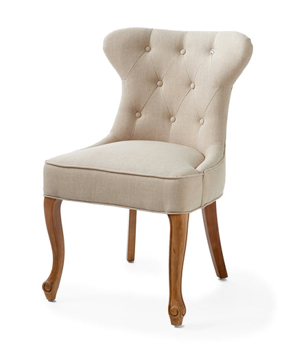 George Dining Chair lin Flax