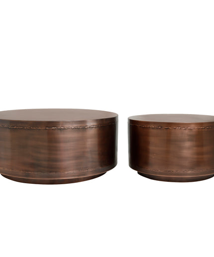 Georgy Copper iron side table round SV2