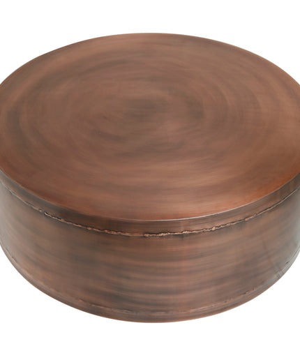 Georgy Copper iron side table round SV2