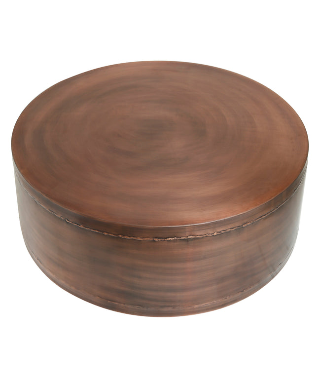 Georgy Copper iron side table round SV2