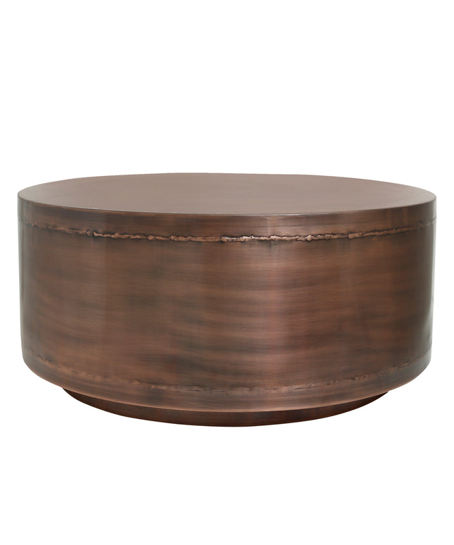 Georgy Copper iron side table round SV2