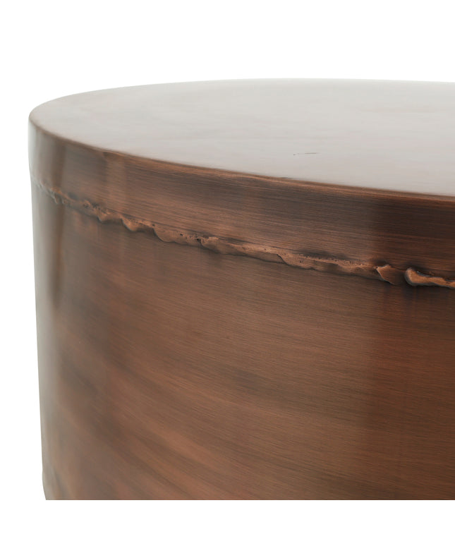 Georgy Copper iron side table round SV2