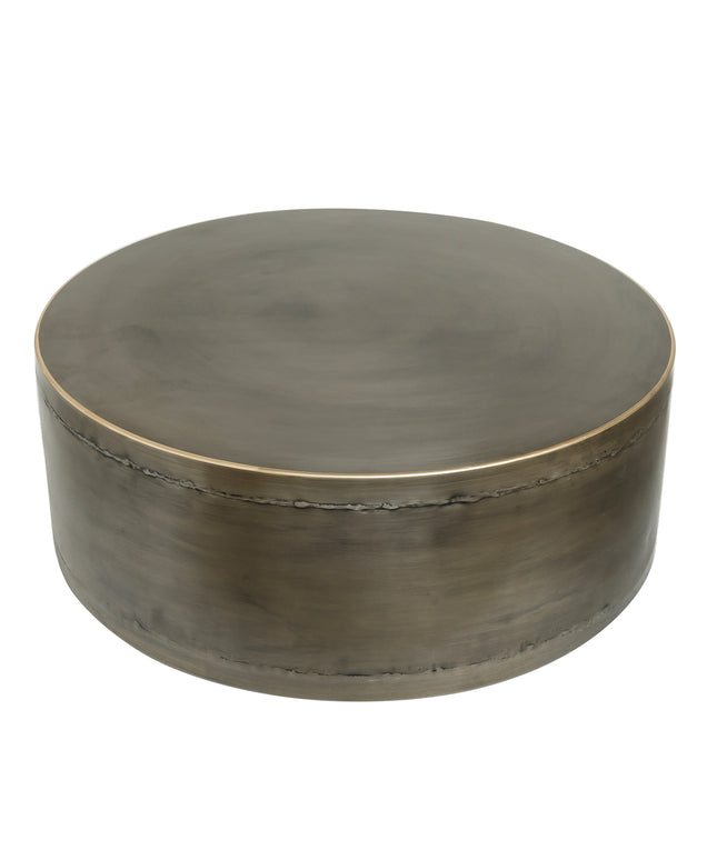Georgy Nickel iron side table round SV2