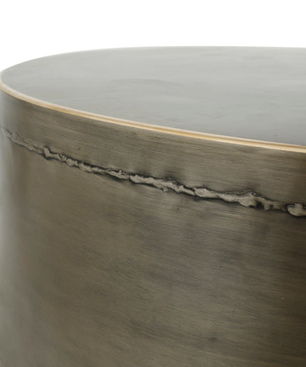 Georgy Nickel iron side table round SV2