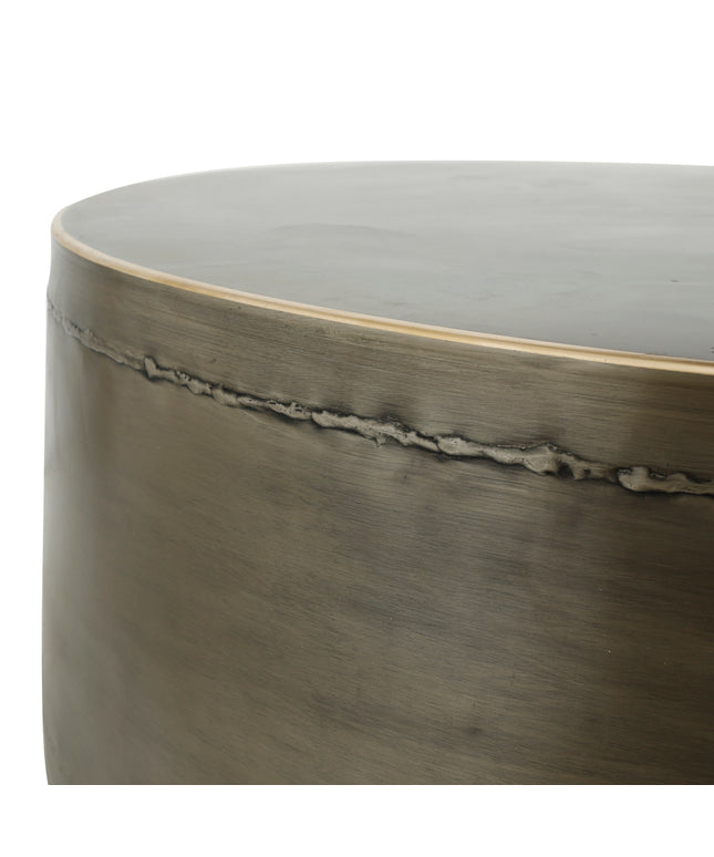 Georgy Nickel iron side table round SV2