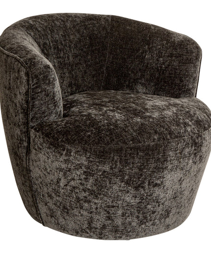 Grasa Anthracite 0504 fiore fabric fauteuil