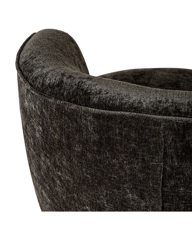 Grasa Anthracite 0504 fiore fabric fauteuil