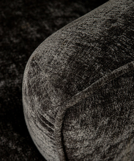 Grasa Anthracite 0504 fiore fabric fauteuil