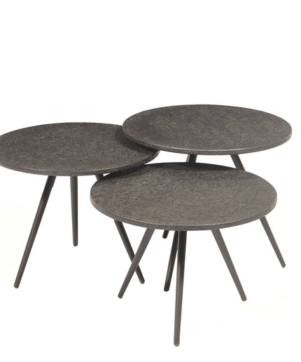Hardin Black liquid metal coffee table SV3