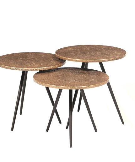 Hardin Brass liquid metal coffee table SV3
