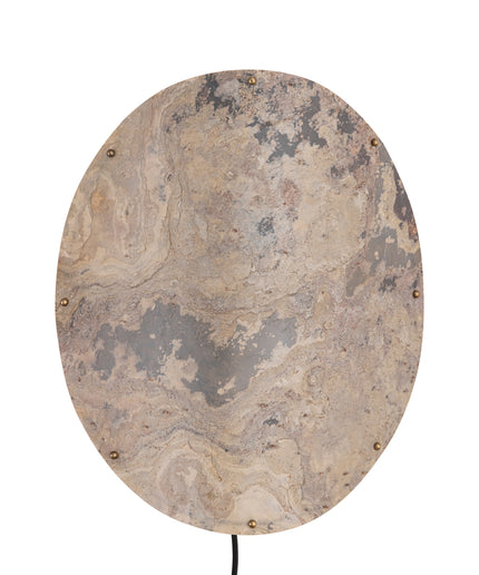 Hen Natural stone veneer wall lamp large