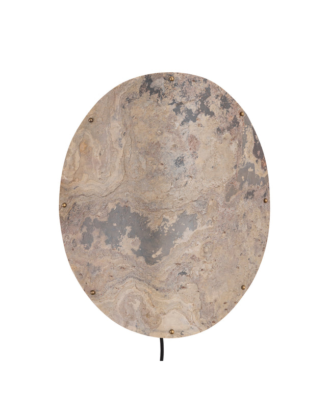 Hen Natural stone veneer wall lamp large