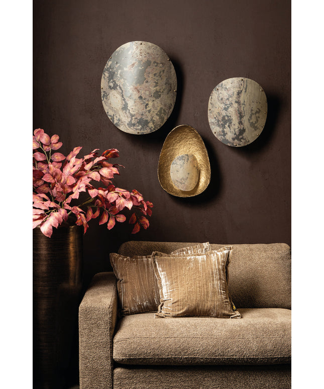 Hen Natural stone veneer wall lamp large