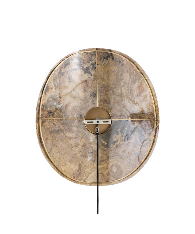 Hen Natural stone veneer wall lamp large