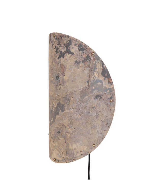 Hen Natural stone veneer wall lamp large