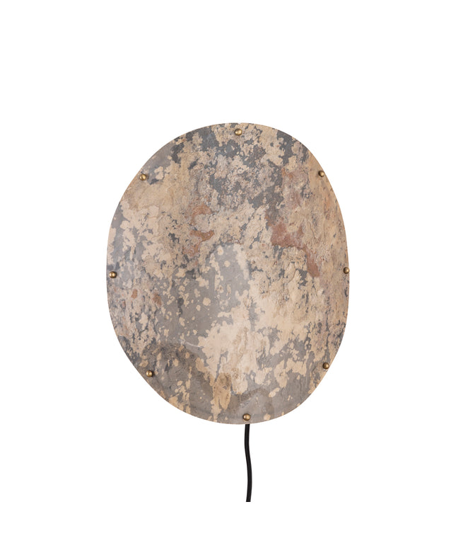 Hen Natural stone veneer wall lamp small