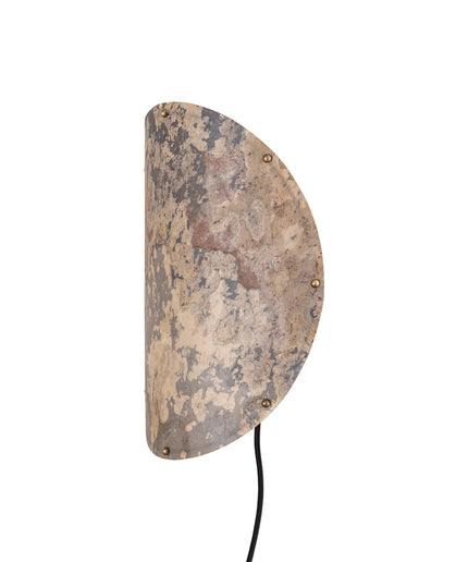 Hen Natural stone veneer wall lamp small