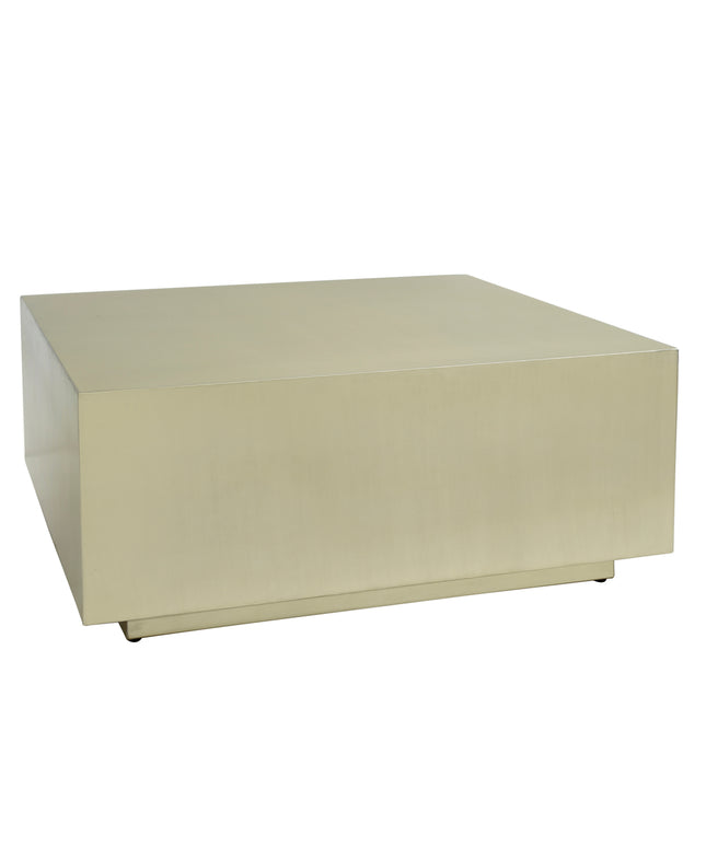 Irvy Gold iron coffeetable square matt sv2