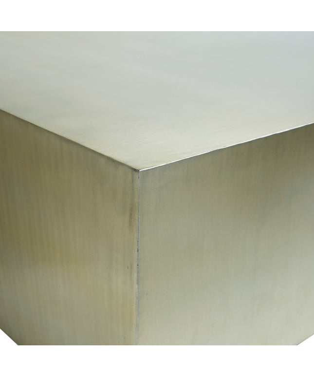 Irvy Gold iron coffeetable square matt sv2