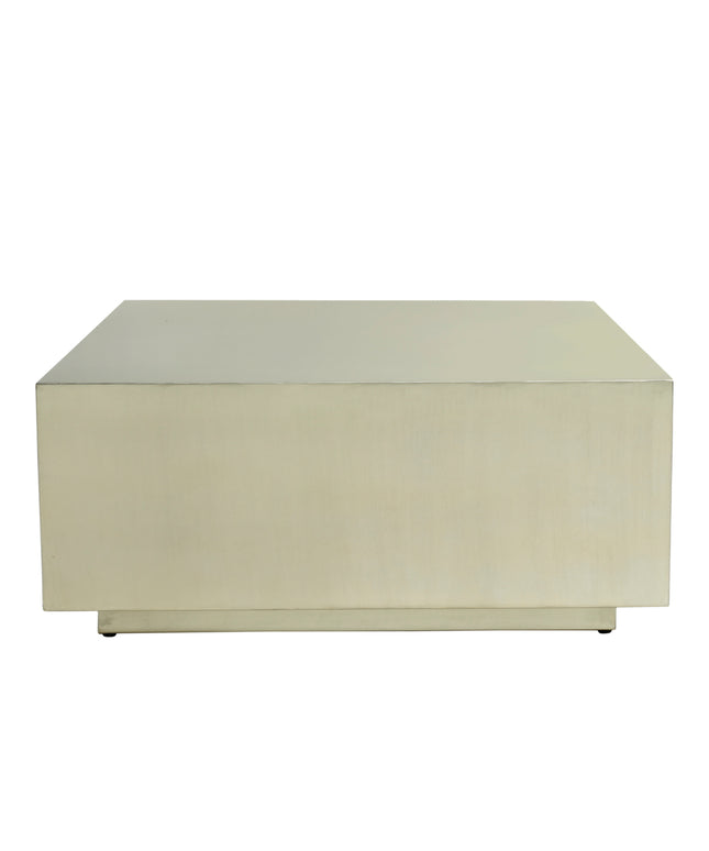 Irvy Gold iron coffeetable square matt sv2