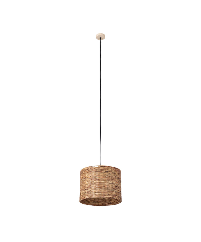 Jaden Natural seagrass hanging lamp herringboneSV4