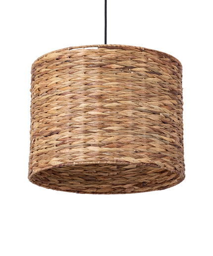 Jaden Natural seagrass hanging lamp herringboneSV4