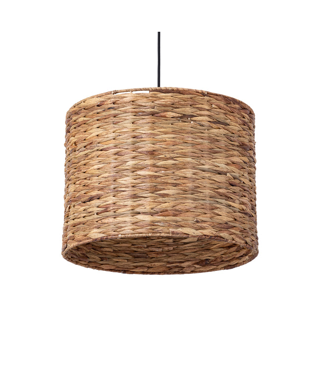 Jaden Natural seagrass hanging lamp herringboneSV4