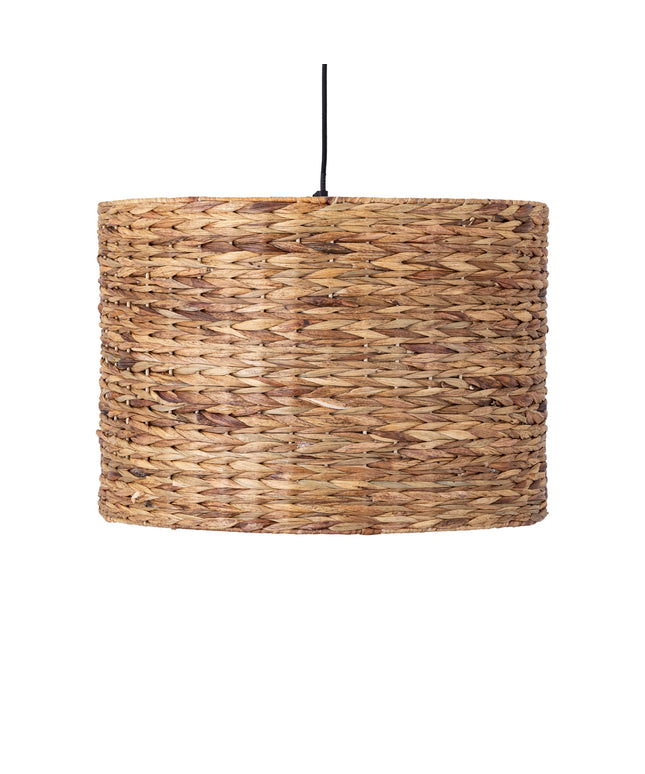 Jaden Natural seagrass hanging lamp herringboneSV4