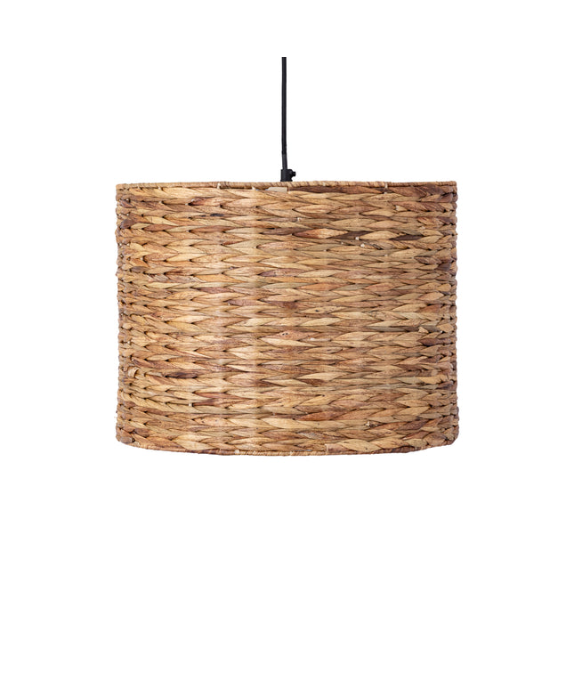 Jaden Natural seagrass hanging lamp herringboneSV4