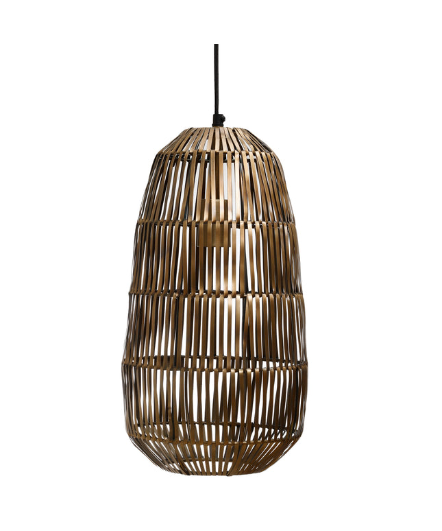 Jenner Brass iron wire hanging lamp round high