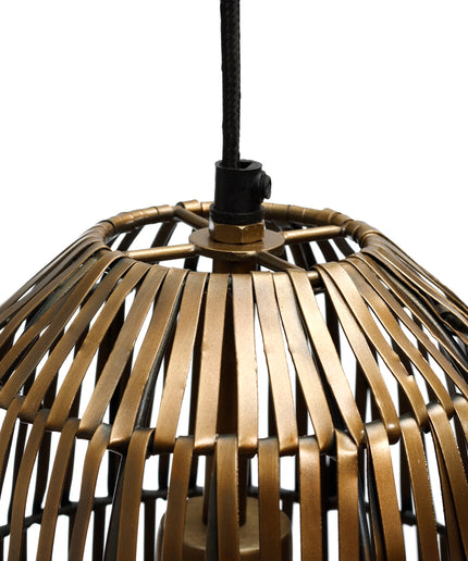 Jenner Brass iron wire hanging lamp round high