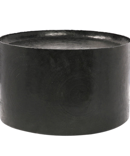 Jerry Bronze alu sheet coffeetable print round SV2