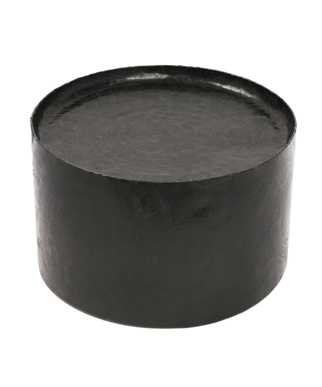 Jerry Bronze alu sheet coffeetable print round SV2