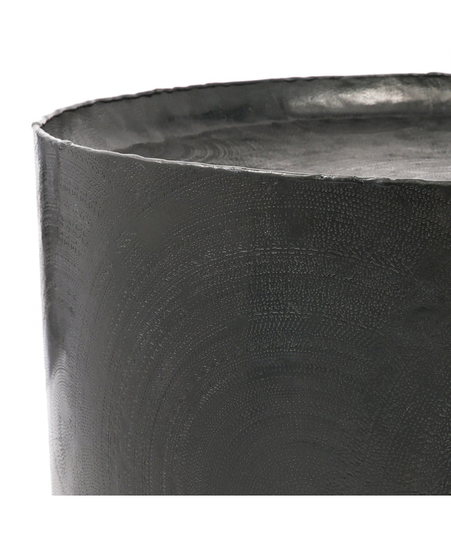 Jerry Bronze alu sheet coffeetable print round SV2