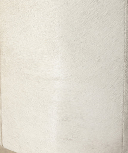 Joanne Beige suede floorlamp natural cowhair shade