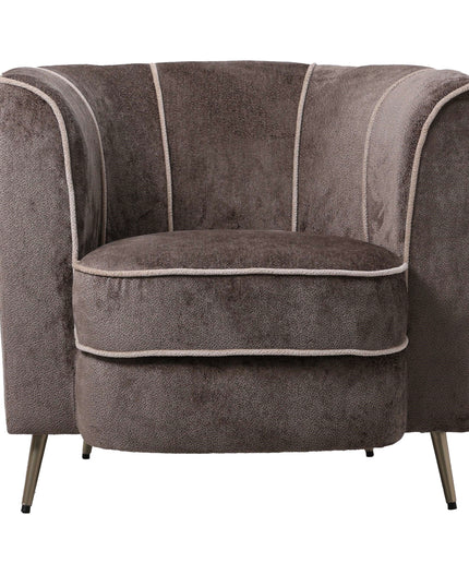 John Grey fauteuil aphrodite 7 mocco beige stripes