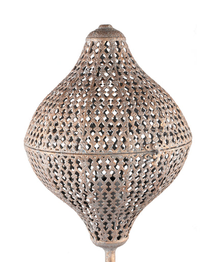 Jolene Copper metal floorlamp lemon shape