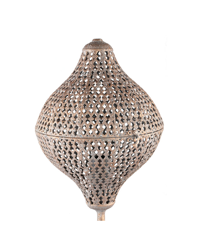 Jolene Copper metal floorlamp lemon shape