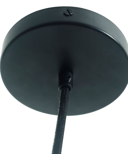 Juta Natural jute hanging lamp wide round
