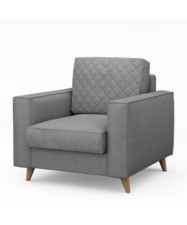 Kendall Armchair Cotton Grey