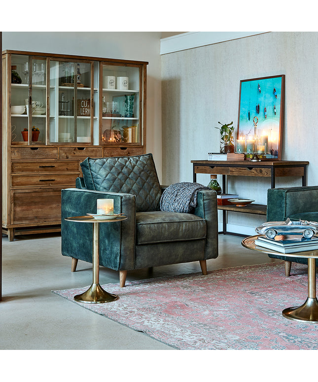 Kendall Armchair Cotton IceBlue