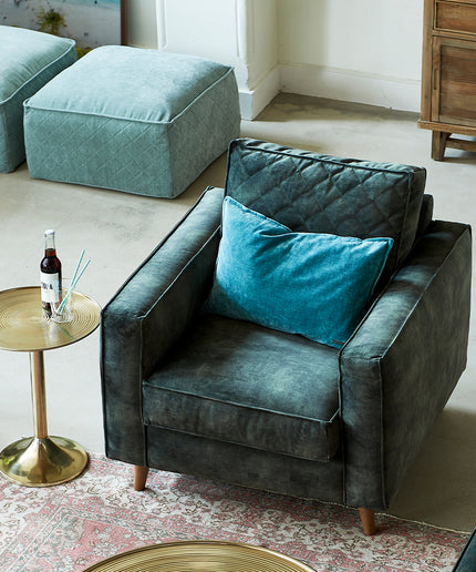 Kendall Armchair Velvet GlBeige