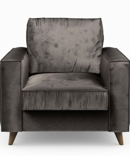 Kendall Armchair Velvet GriGrey