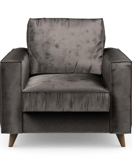 Kendall Armchair Velvet GriGrey