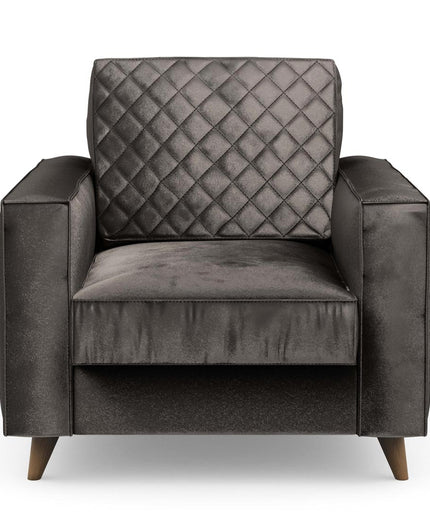 Kendall Armchair Velvet GriGrey